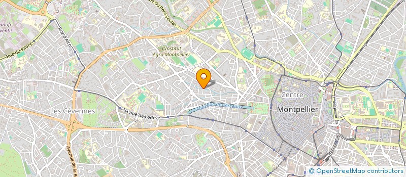 localisation de l'entreprise SCI DES 26 à MONTPELLIER