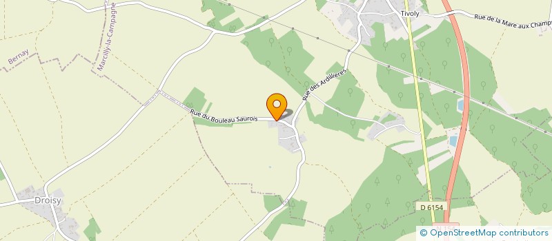 localisation de l'entreprise SCI DES 2JT  MARCILLY-LA-CAMPAGNE