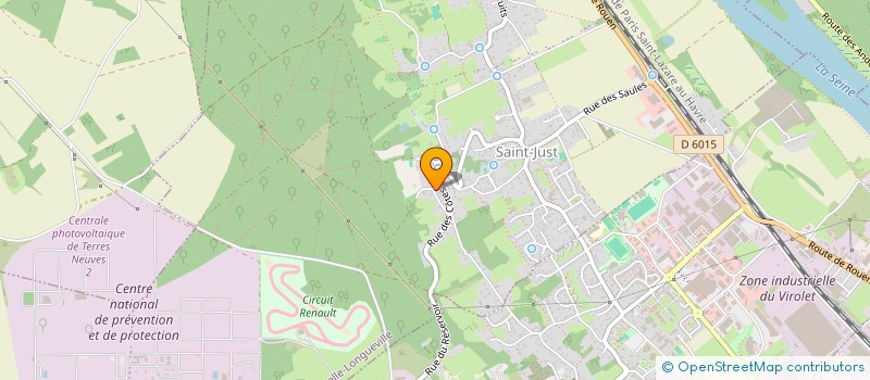 localisation de l'entreprise SCI DES 2M  LA CHAPELLE-LONGUEVILLE