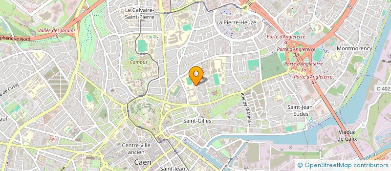 localisation de l'entreprise SCI DES 3 AMIS à CAEN