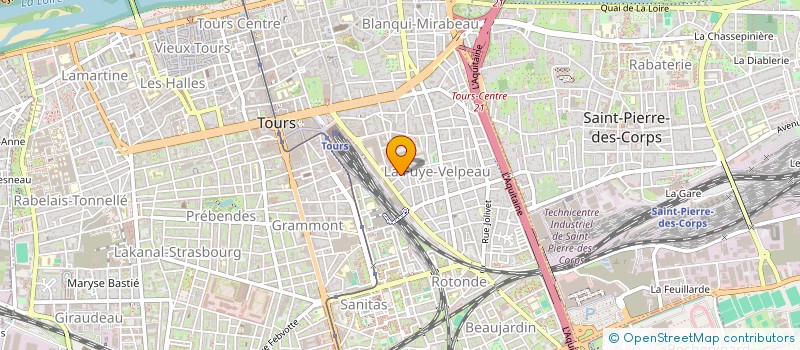 localisation de l'entreprise SCI DES 3 EL  TOURS