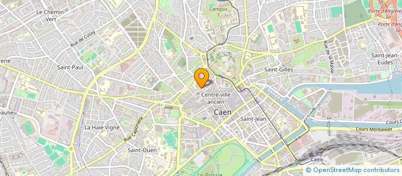 localisation de l'entreprise SCI DES 3 ET 5 RUE PASTEUR à CAEN