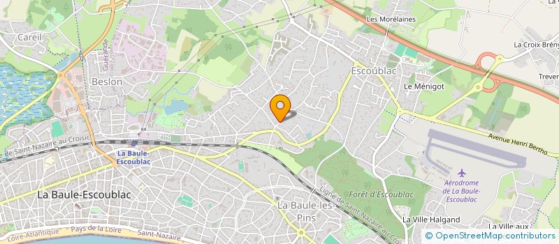 localisation de l'entreprise SCI DES 3 FONTAINES  LA BAULE-ESCOUBLAC