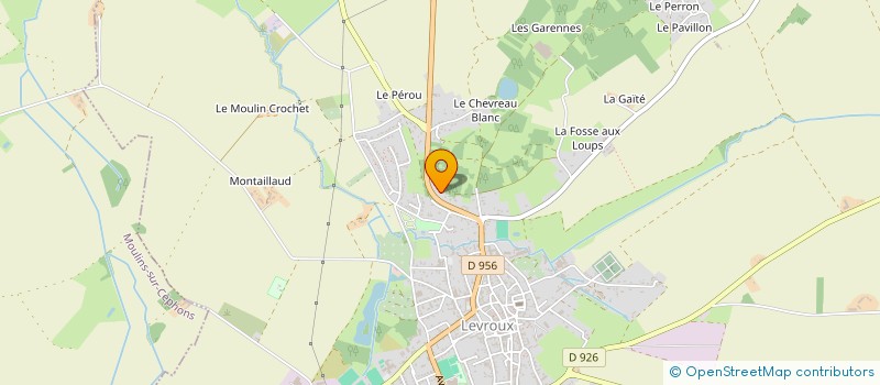 localisation de l'entreprise SCI DES 3 FOURNEAUX à LEVROUX