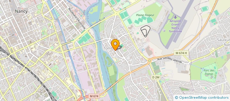 localisation de l'entreprise SCI DES 3 FRERES  TOMBLAINE