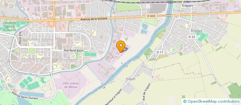 localisation de l'entreprise SCI DES 3 G à MEAUX