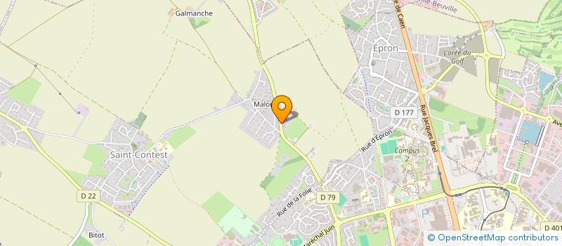 localisation de l'entreprise SCI DES 3 G à SAINT-CONTEST