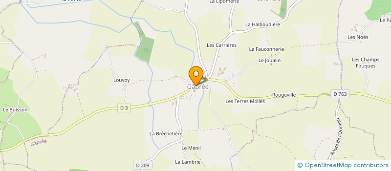 localisation de l'entreprise SCI DES 3 J à BRULLEMAIL