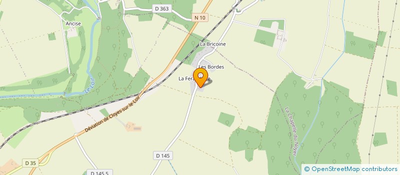 localisation de l'entreprise SCI DES 3 L à CLOYES-LES-TROIS-RIVIERES
