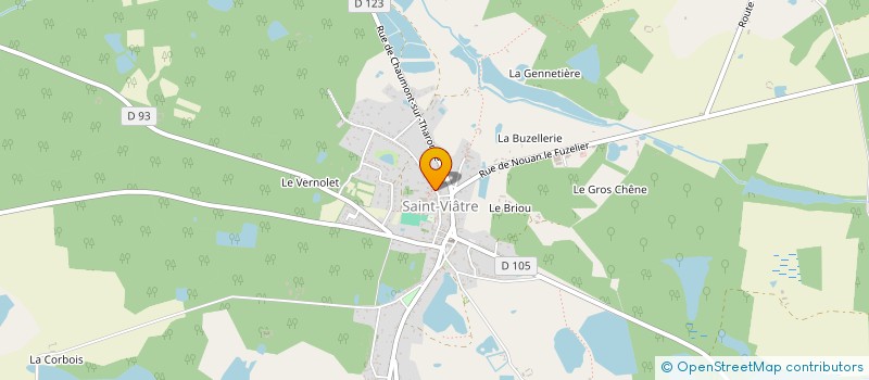 localisation de l'entreprise SCI DES 3 L  SAINT-VIATRE