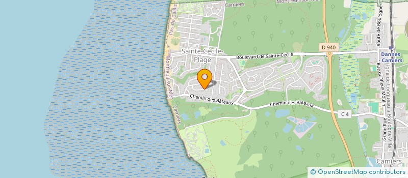 localisation de l'entreprise SCI DES 3 LONGERES  TREFFIAGAT