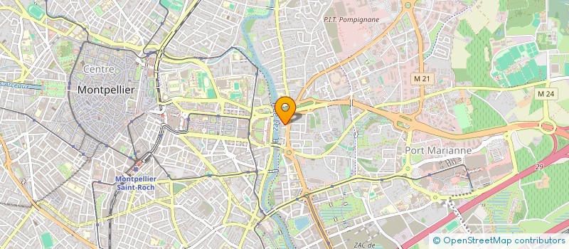 localisation de l'entreprise SCI DES 3 M à MONTPELLIER