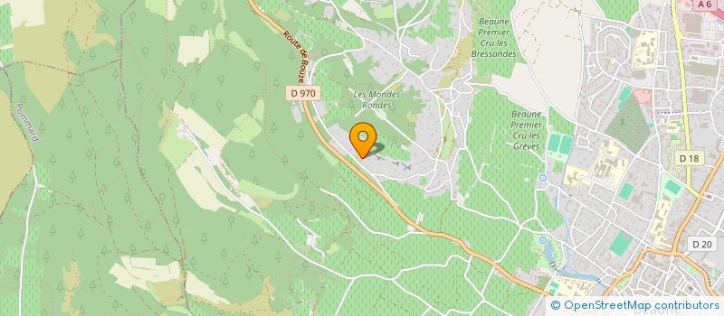 localisation de l'entreprise SCI DES 3 MA à BEAUNE