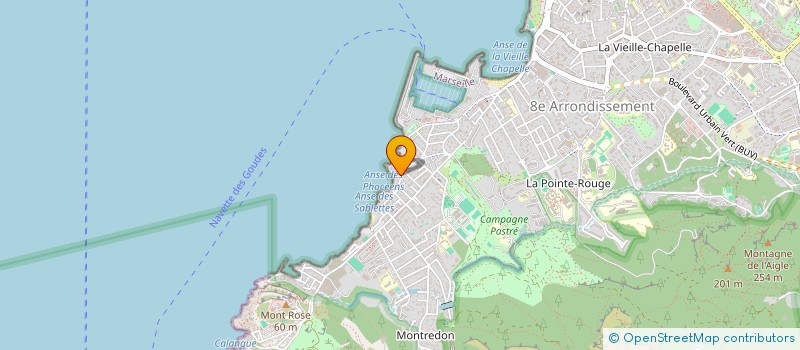 localisation de l'entreprise SCI DES 3 MAGES à MARSEILLE