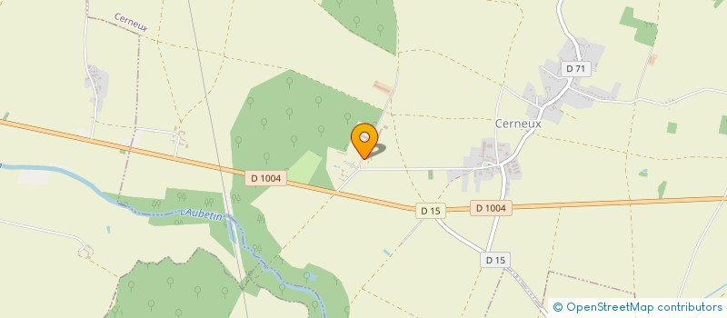 localisation de l'entreprise SCI DES 3 MOINA  CERNEUX