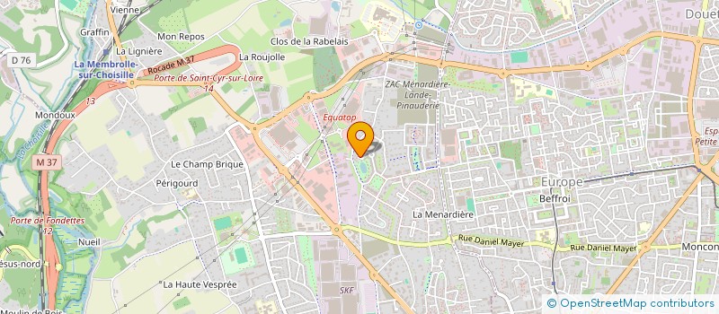 localisation de l'entreprise SCI DES 3 NOYERS à SAINT-CYR-SUR-LOIRE