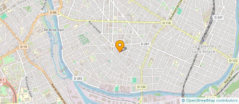 localisation de l'entreprise SCI DES 3 R à ST MAUR DES FOSSES