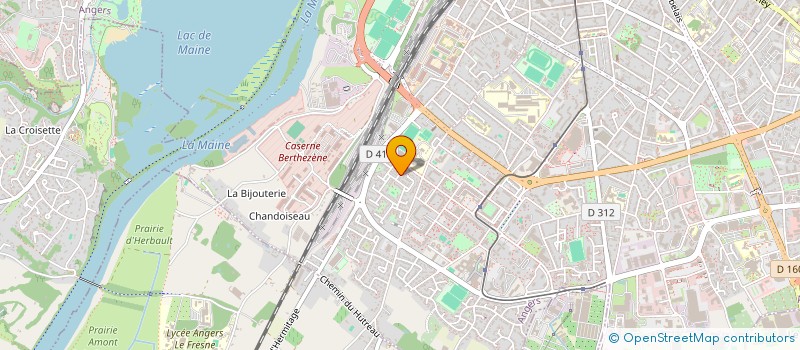 localisation de l'entreprise SCI DES 3 R  ECOUFLANT