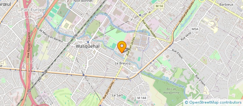 localisation de l'entreprise SCI DES 3 TEINTURIERS à VILLENEUVE-D'ASCQ