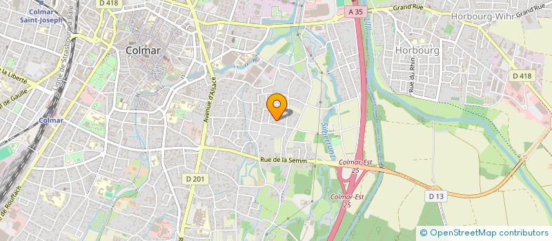 localisation de l'entreprise SCI DES 3 VALLONS  HUSSEREN-LES-CHATEAUX