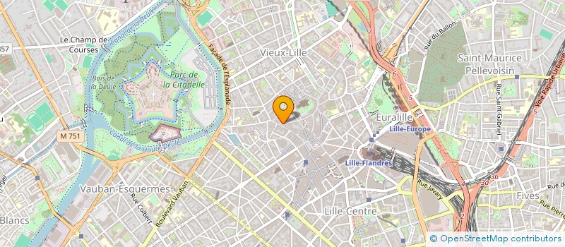 localisation de l'entreprise SCI DES 34 ET 36 RUE BASSE à LILLE