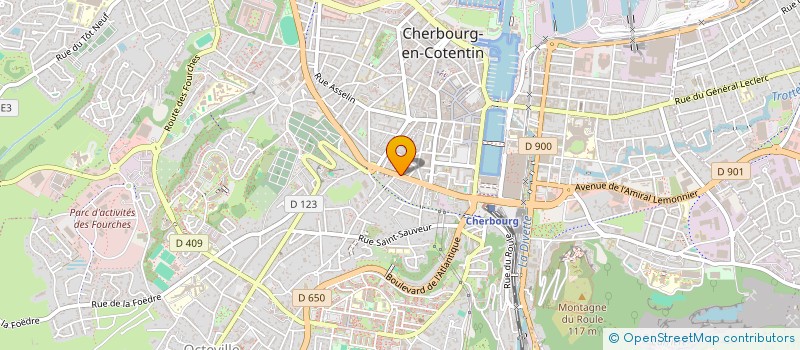localisation de l'entreprise SCI DES 35 ET 37 RUE HELAIN à CHERBOURG-EN-COTENTIN