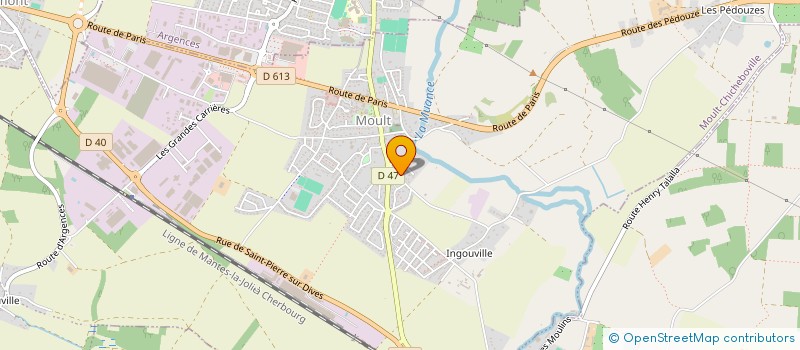 localisation de l'entreprise SCI DES 3A à SOULEUVRE EN BOCAGE