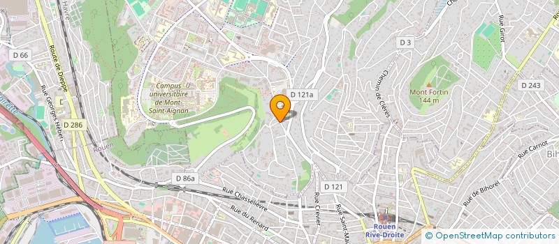 localisation de l'entreprise SCI DES 3C  MONT-SAINT-AIGNAN