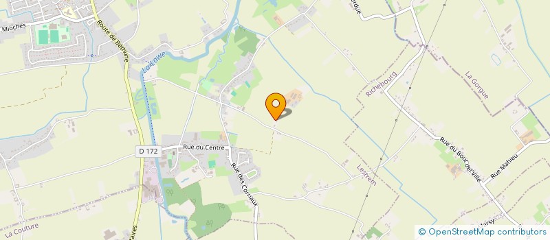 localisation de l'entreprise SCI DES 3D  LESTREM