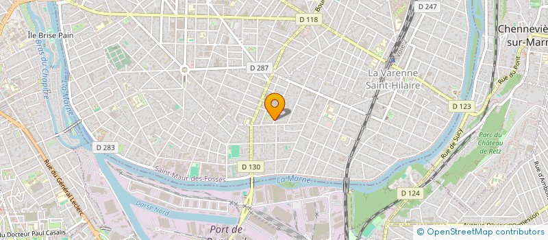 localisation de l'entreprise SCI DES 3M à SAINT-MAUR-DES-FOSSES