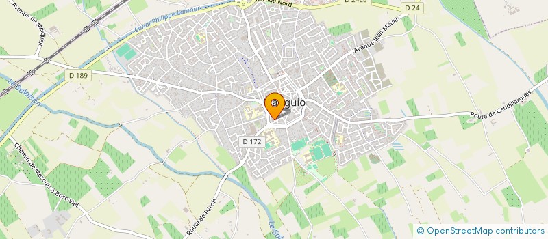 localisation de l'entreprise SCI DES 3P MEDITERRANEE  MAUGUIO