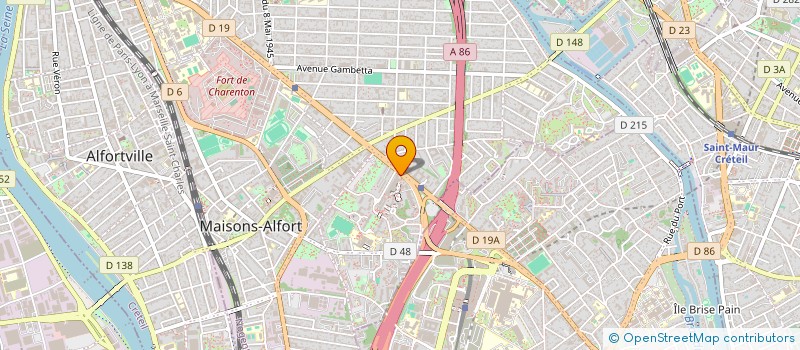 localisation de l'entreprise SCI DES 3WA à MAISONS-ALFORT