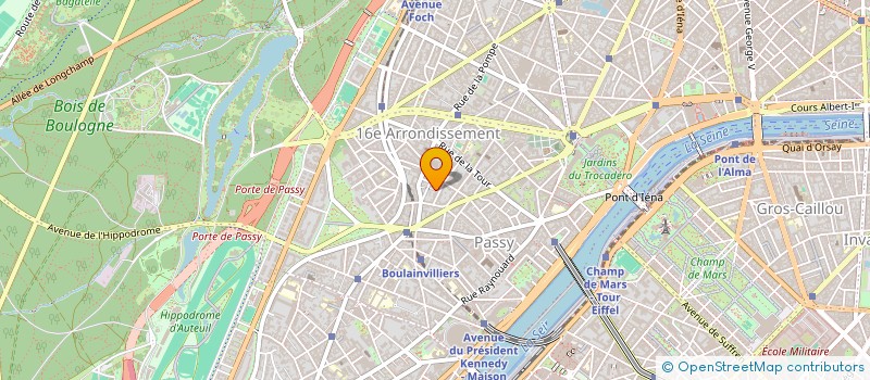 localisation de l'entreprise SCI DES 4.6.8.  PARIS