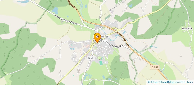 localisation de l'entreprise SCI DES 4 BARONNIES  MAREUIL EN PERIGORD