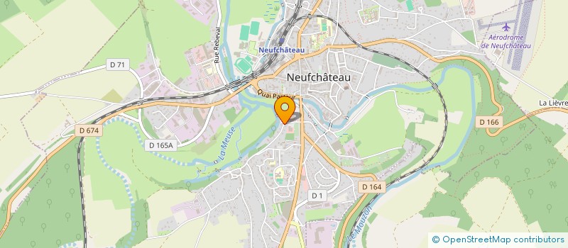 localisation de l'entreprise SCI DES 4 C à NEUFCHATEAU
