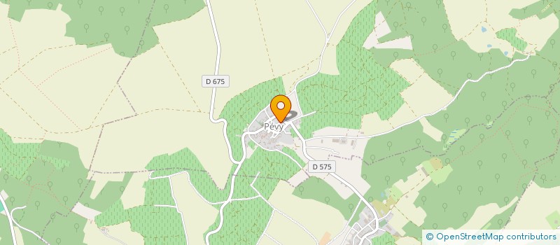 localisation de l'entreprise SCI DES 4 CHEMIN  PEVY