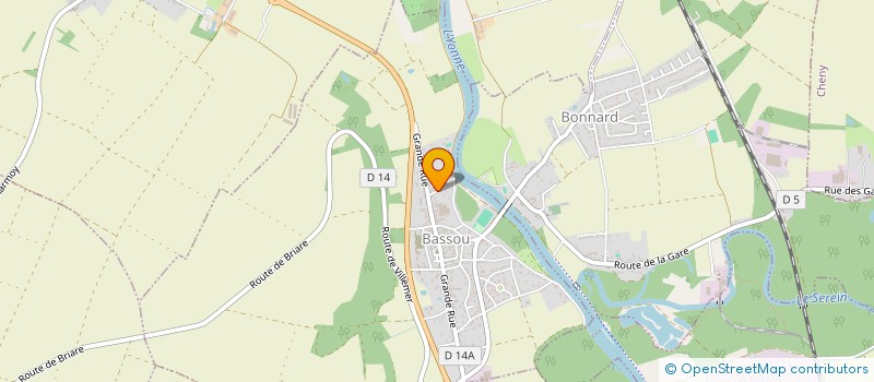 localisation de l'entreprise SCI DES 4 CLEFS  BASSOU