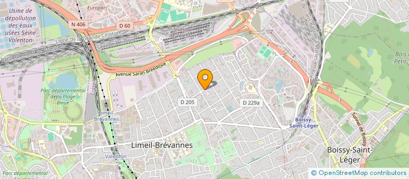 localisation de l'entreprise SCI DES 4 CLOCHERS à LIMEIL-BREVANNES