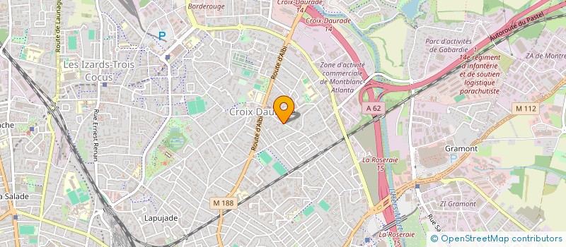 localisation de l'entreprise SCI DES 4 F à TOULOUSE