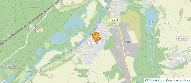 localisation de l'entreprise SCI DES 4 J  MORET-LOING-ET-ORVANNE