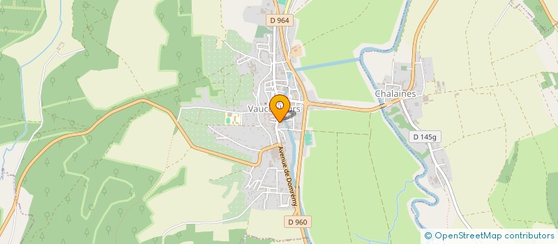 localisation de l'entreprise SCI DES 4 PLACE D'ARMES à VAUCOULEURS