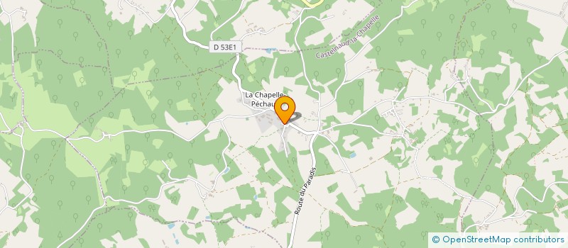 localisation de l'entreprise SCI DES 4 ROUTES  CENAC ET SAINT JULIEN