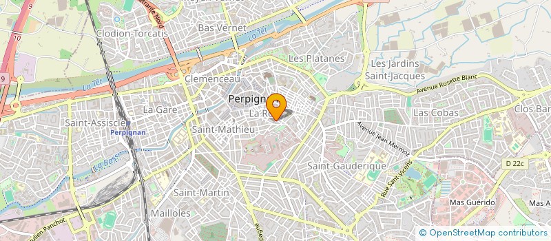localisation de l'entreprise SCI DES 4 SOLEILS à PERPIGNAN