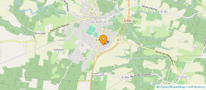 localisation de l'entreprise SCI DES 4 T à VILLENEUVE-DE-MARSAN