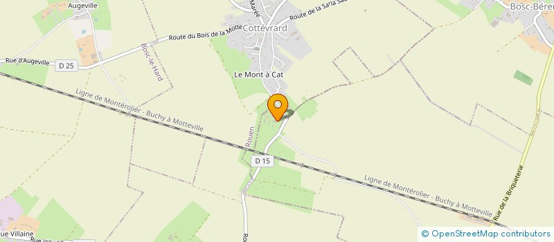 localisation de l'entreprise SCI DES 4 VAN  CRITOT