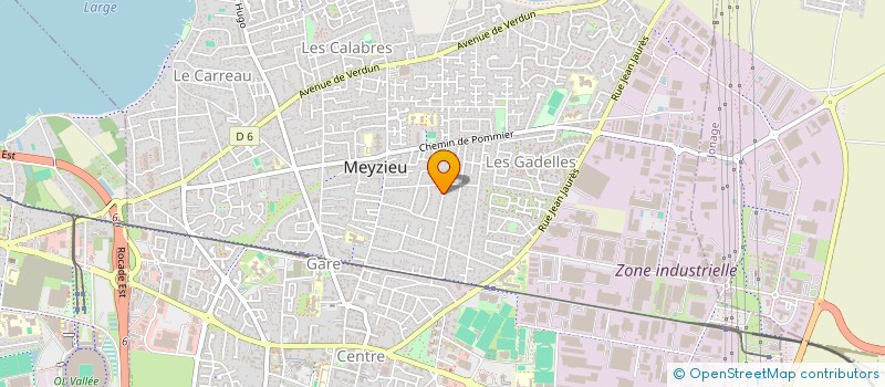 localisation de l'entreprise SCI DES 4 VENTS  PUSIGNAN