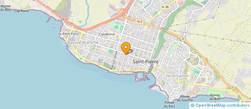 localisation de l'entreprise SCI DES 400 à SAINT-PIERRE