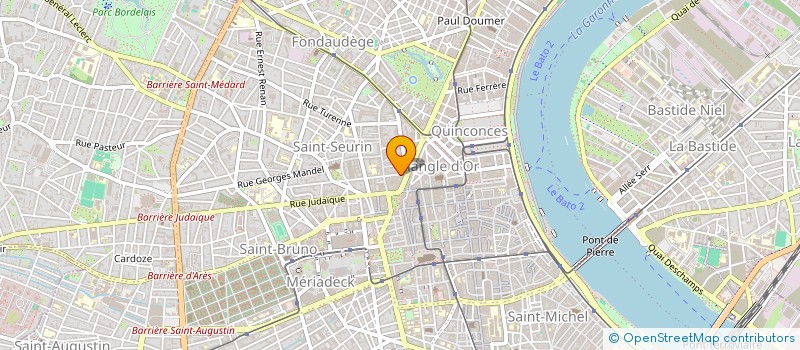 localisation de l'entreprise SCI DES 45  BORDEAUX