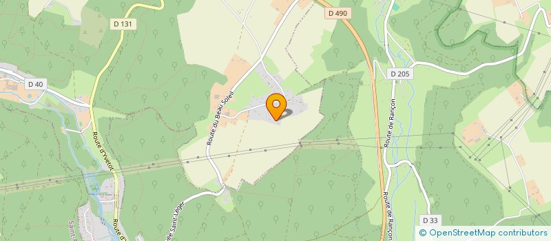 localisation de l'entreprise SCI DES 4R  MAULEVRIER-SAINTE-GERTRUDE