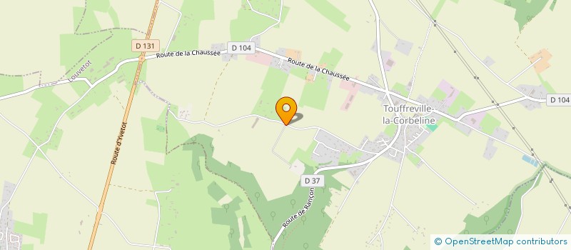 localisation de l'entreprise SCI DES 5 L  TOUFFREVILLE-LA-CORBELINE